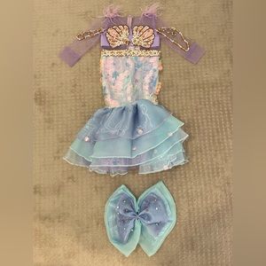 Purple and Blue Kids Costume